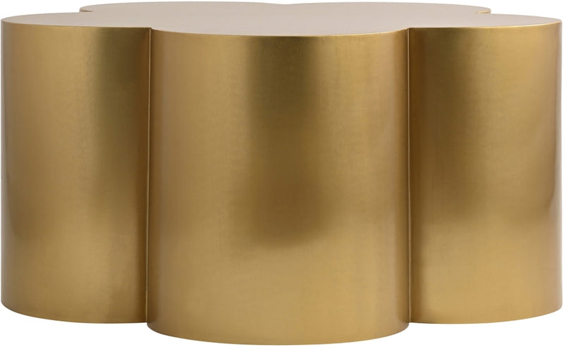 Lucky Iron Coffee Table in Gold - 99099Gold-CT
