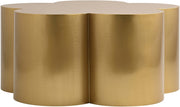 Lucky Iron Coffee Table in Gold - 99099Gold-CT