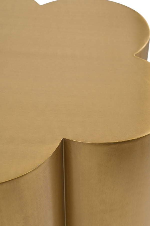 Lucky Iron Coffee Table in Gold - 99099Gold-CT