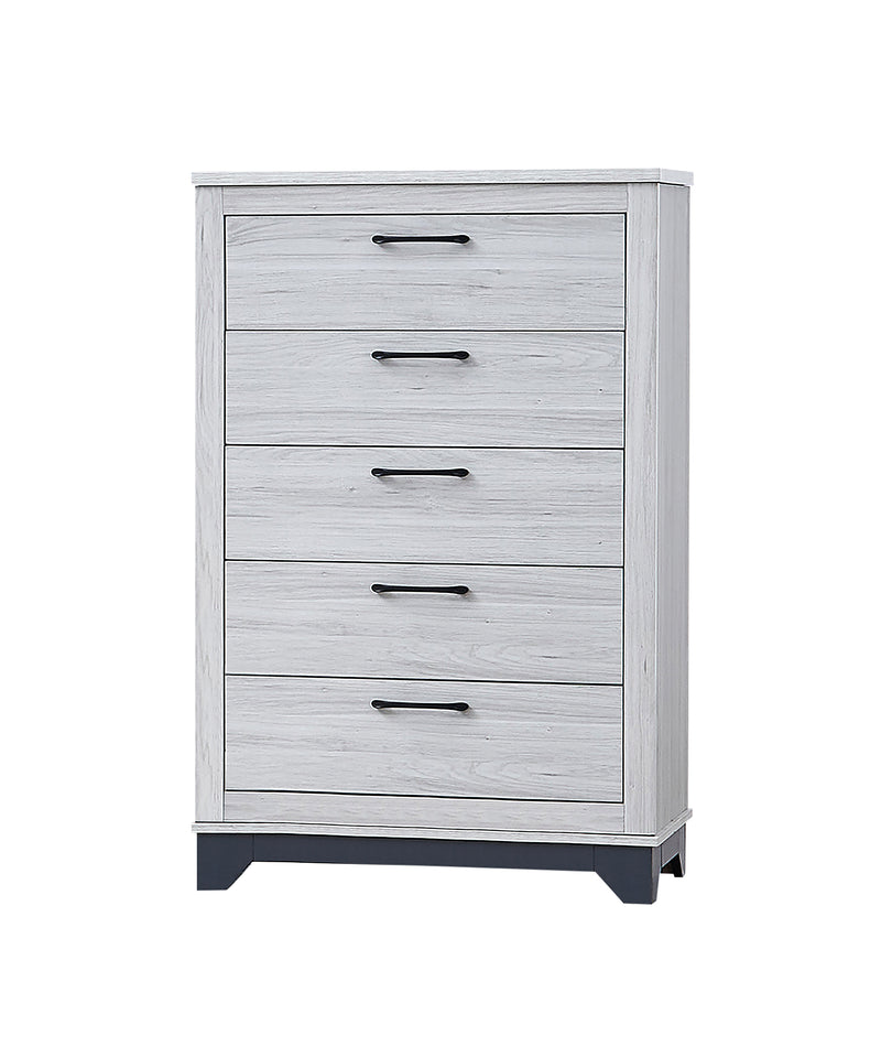 Lucy White Full 5 Piece - LUCY-WT-F-5PC