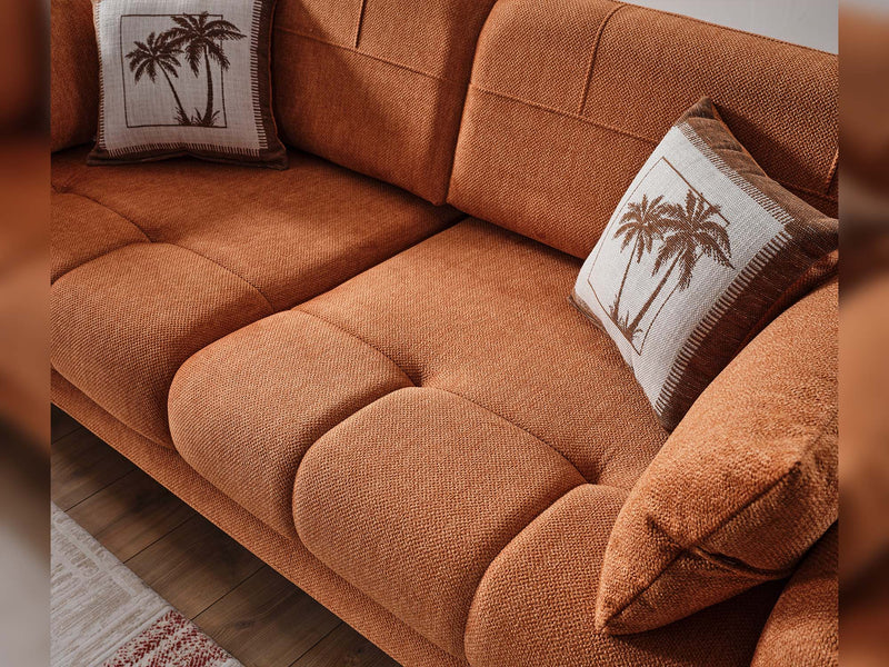Lugano 3-pieces (Sofa & Loveseat & Relax Chair) Livingroom in White - 200-ELIF-LUG-A225-321R