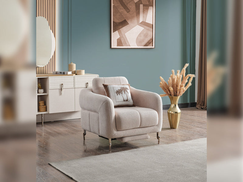 Lugano Chair - Relax in Beige - 200-ELIF-LUG-A224-B-R
