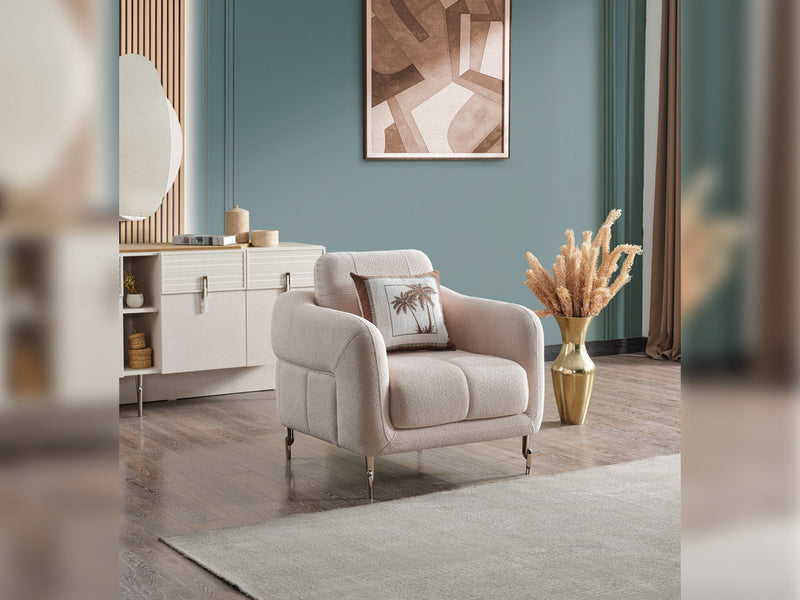 Lugano Chair - Relax in Beige - 200-ELIF-LUG-A224-B-R