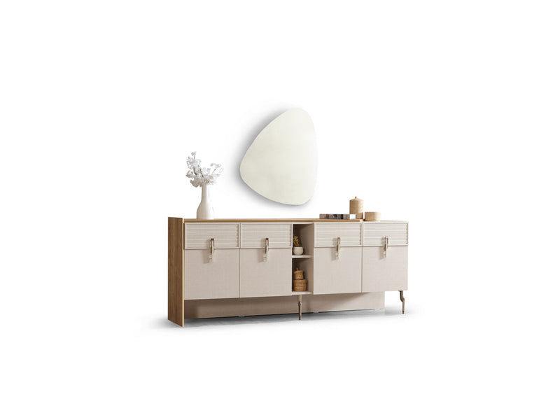 Lugano Consol With Mirror - 200-ELIF-LUG-A222-CON