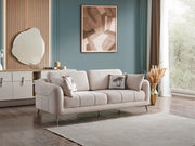 Lugano Convertible Loveseat in Dark Grey - 200-ELIF-LUG-A226-2