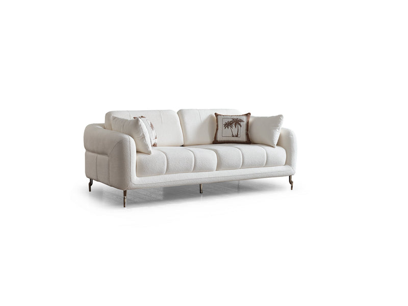Lugano Convertible Loveseat in Dark Grey - 200-ELIF-LUG-A226-2