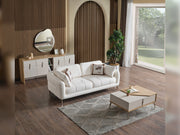 Lugano Convertible Loveseat in Dark Grey - 200-ELIF-LUG-A226-2