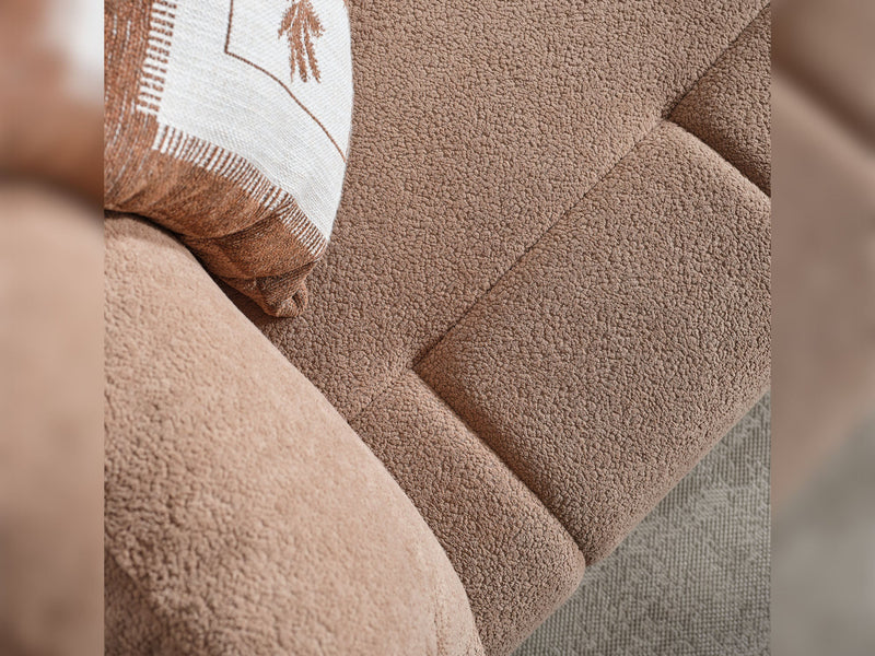 Lugano Convertible Loveseat in Dark Grey - 200-ELIF-LUG-A226-2