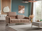 Lugano Convertible Loveseat in Dark Grey - 200-ELIF-LUG-A226-2