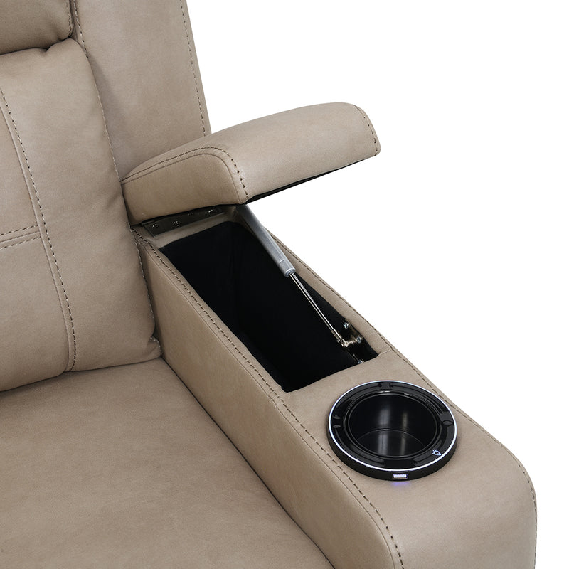 Lugo Power Motion Recliner w/Cup Holder - LV02832