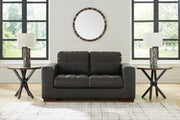 Luigi Thunder Leather Living Room Set - Gate FurnitureLiving Room Set