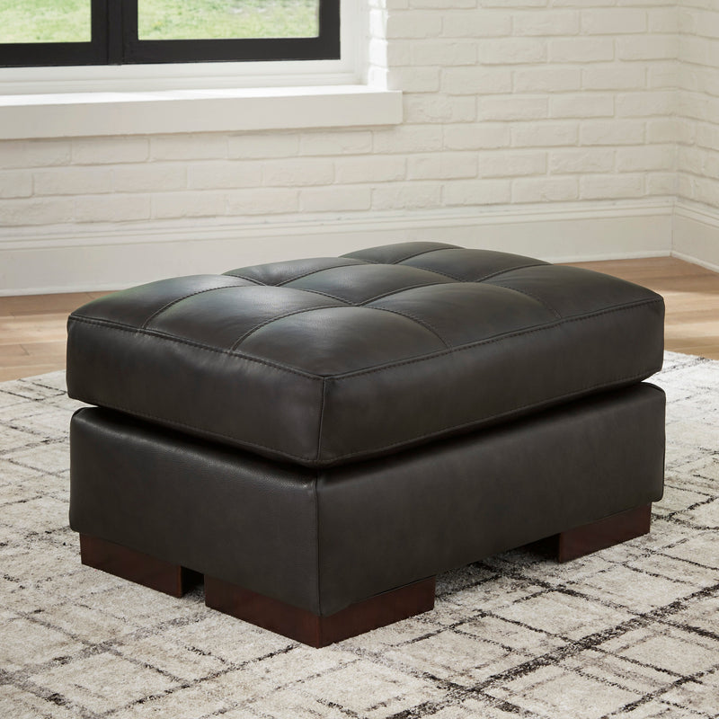 Luigi Thunder Leather Living Room Set - Gate FurnitureLiving Room Set