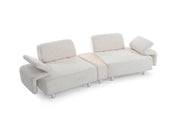 Luma 4-pieces (Sofa & Module Sofa & 2 Chair) Livingroom in Cream - Brown - 200-ELI-LUM-TRNT-06-TRNT-10-3311