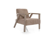 Luma 4-pieces (Sofa & Module Sofa & 2 Chair) Livingroom in Cream - Brown - 200-ELI-LUM-TRNT-06-TRNT-10-3311