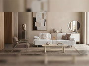 Luma Convertible Sofa in Cream - 200-ELI-LUM-TRNT-06-3