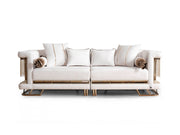 Lumina 4-pieces (2 Sofa & 2 Chair) Livingroom in Beige - 200-ELIF-LUM-A540-3311
