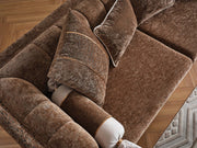 Lumina 4-pieces (2 Sofa & 2 Chair) Livingroom in Navy - White - 200-ELIF-LUM-A543-3311