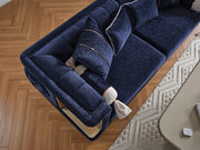 Lumina 4-pieces (2 Sofa & 2 Chair) Livingroom in White - 200-ELIF-LUM-A544-3311