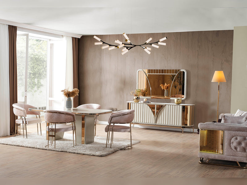 Lumina Consol With Mirror - 200-ELIF-LUM-A541-CON
