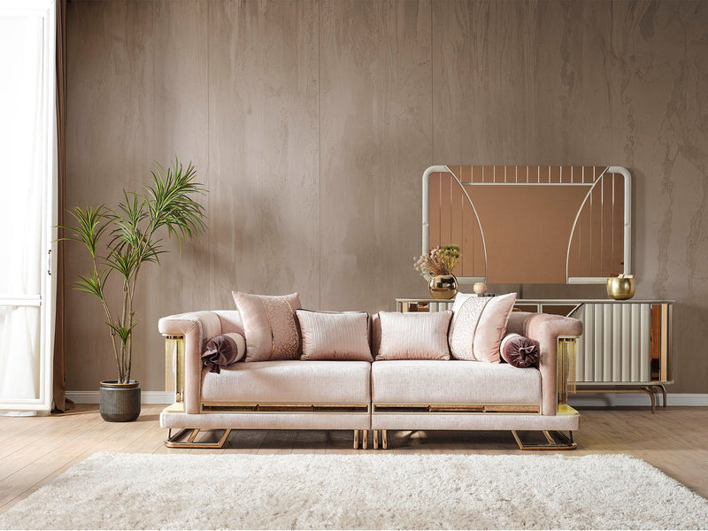 Lumina Stationay Sofa in Beige - 200-ELIF-LUM-A540-3