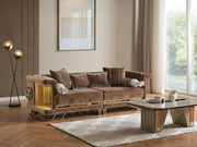 Lumina Stationay Sofa in White - 200-ELIF-LUM-A544-3