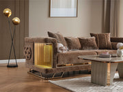 Lumina Stationay Sofa in White - 200-ELIF-LUM-A544-3