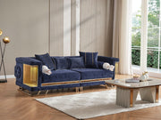 Lumina Stationay Sofa in White - 200-ELIF-LUM-A544-3