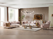 Lumina Stationay Sofa in White - 200-ELIF-LUM-A544-3