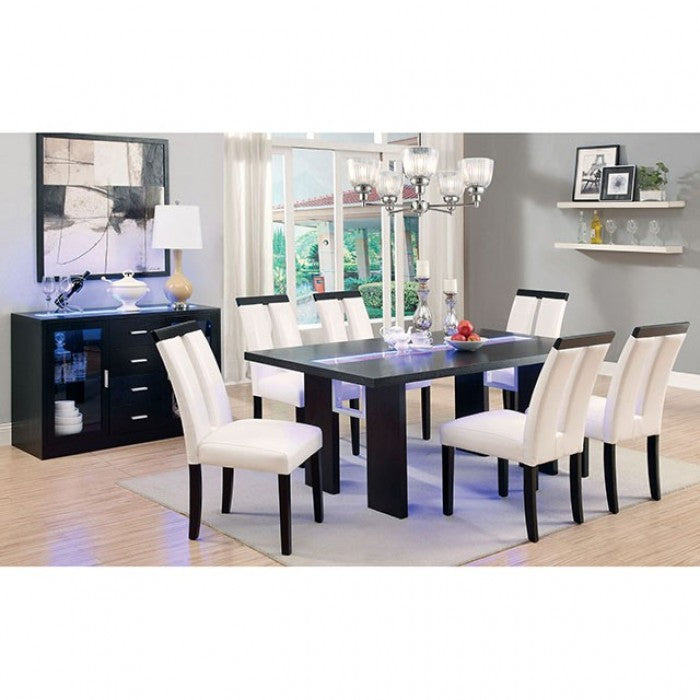 Luminar Black Dining Table - CM3559T