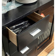 Luminar Black Dining Table - CM3559T