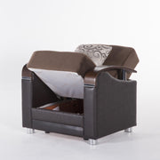 Luna Love Seat (Naomi Brown) 2 Pieces - Gate FurnitureLoveseat