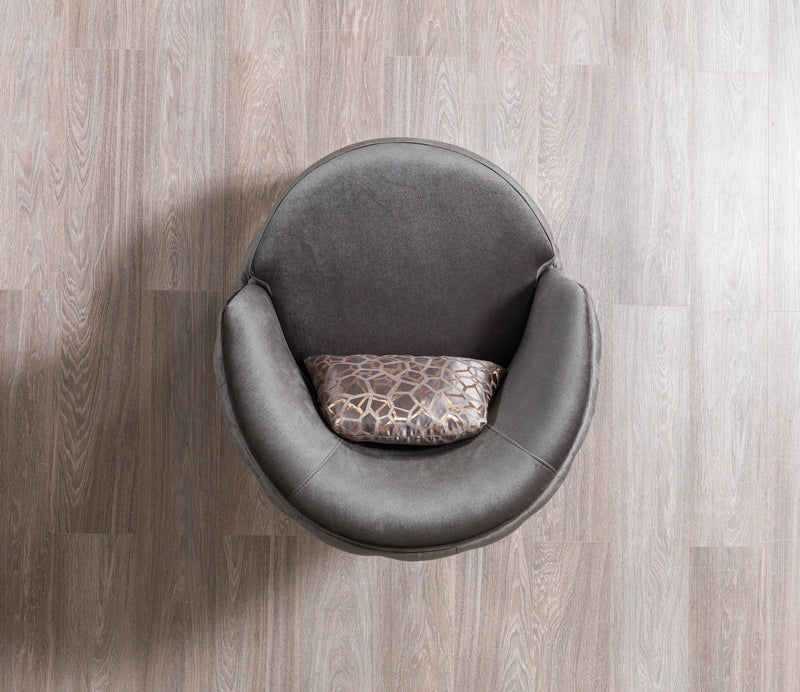 Lupino Gray Velvet Chair [ETA: 5/10] - LUPINOGRAY-CHAIR