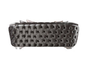 Lupino Gray Velvet Sofa & Loveseat - Gate FurnitureLiving Room Set