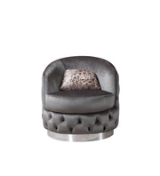 Lupino Gray Velvet Sofa & Loveseat - Gate FurnitureLiving Room Set
