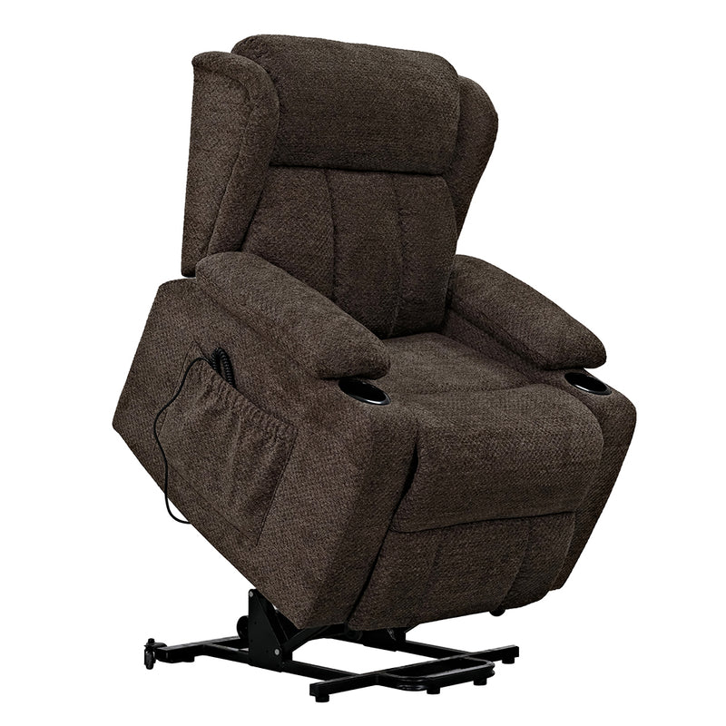 Lusio Power Motion Recliner w/Lift & Cup Holder - LV02833