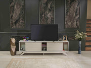 Luxia Tv Stand in Black - 720-LUX-TV-BLACK