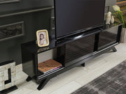 Luxia Tv Stand in Black - 720-LUX-TV-BLACK