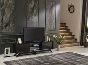 Luxia Tv Stand in Black - 720-LUX-TV-BLACK