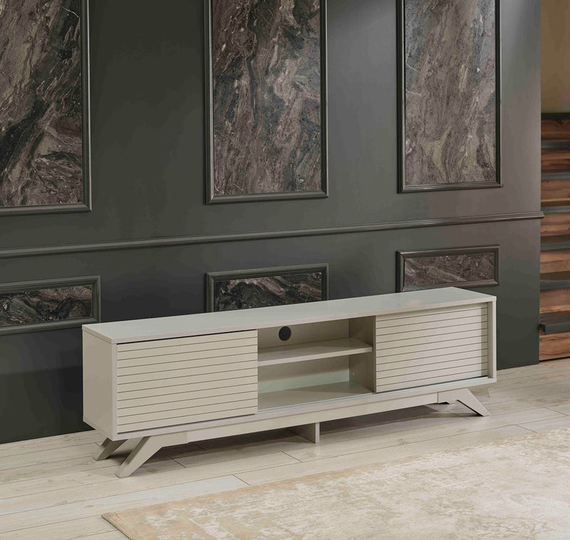 Luxia Tv Stand in Black - 720-LUX-TV-BLACK