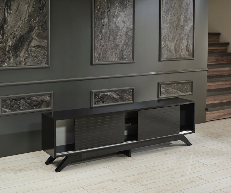 Luxia Tv Stand in Grey - 720-LUX-TV-GREY