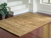 Luzmont Golden Brown Medium Rug - R408372