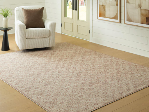 Lyamford Beige/Gray/Brown Large Rug - R408501