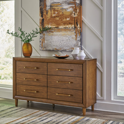 Lyncott Brown Dresser - B615-31