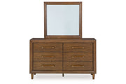 Lyncott Brown Upholstered Panel Bedroom Set - Gate FurnitureBedroom Set