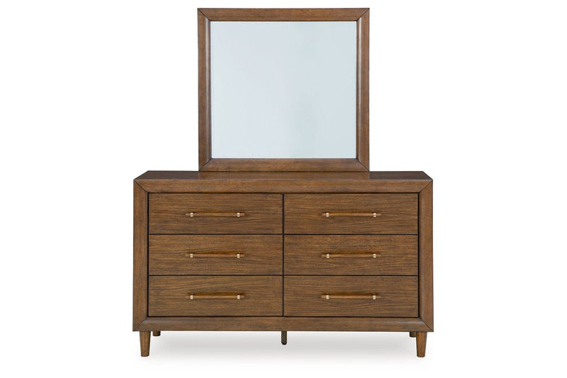 Lyncott Brown Upholstered Panel Bedroom Set - Gate FurnitureBedroom Set