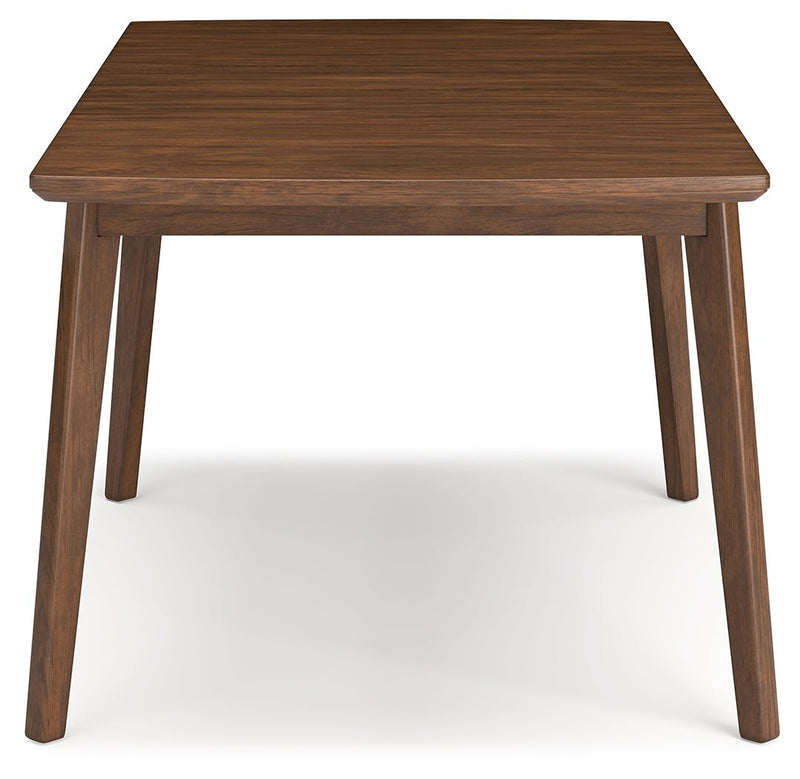 Lyncott Dining Table and 4 Chairs in Blue/Brown - Gate FurnitureDining Room Set