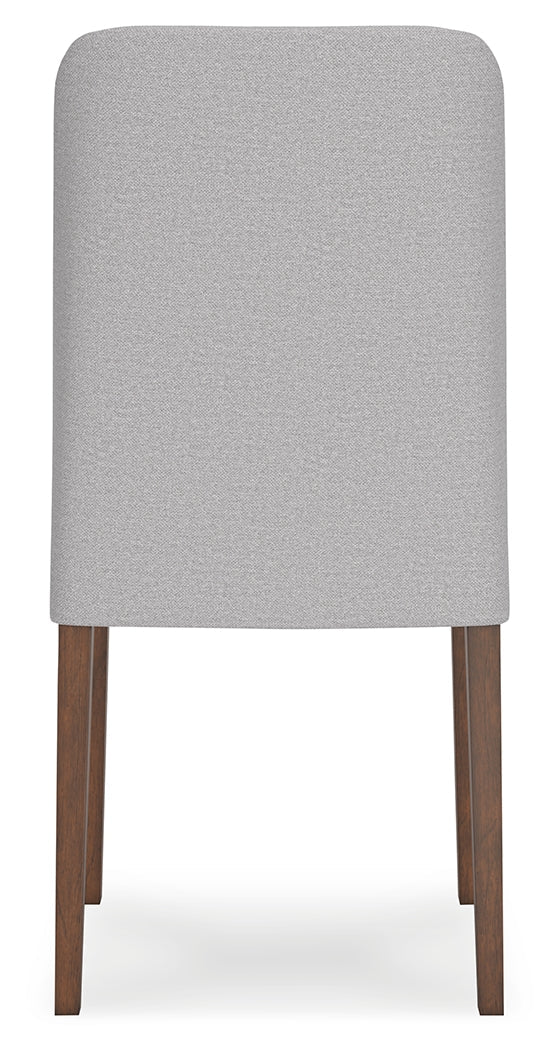 Lyncott Dining Table and 4 Chairs in Gray/Brown - Gate FurnitureDining Room Set