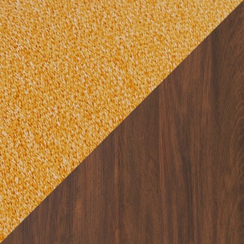 Lyncott Dining Table and 4 Chairs in Mustard/Brown - Gate FurnitureDining Room Set