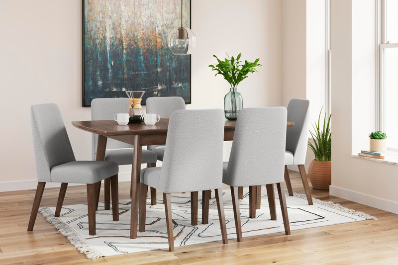 Lyncott Extension Dining Table and 6 Chairs - D615D14