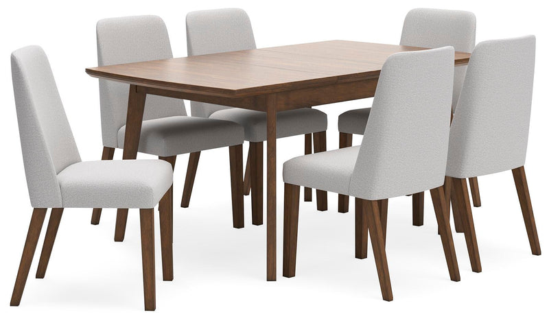 Lyncott Extension Dining Table and 6 Chairs - D615D14